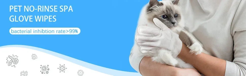 🧤 Guanti Salviettati per l’Igiene di Cani e Gatti