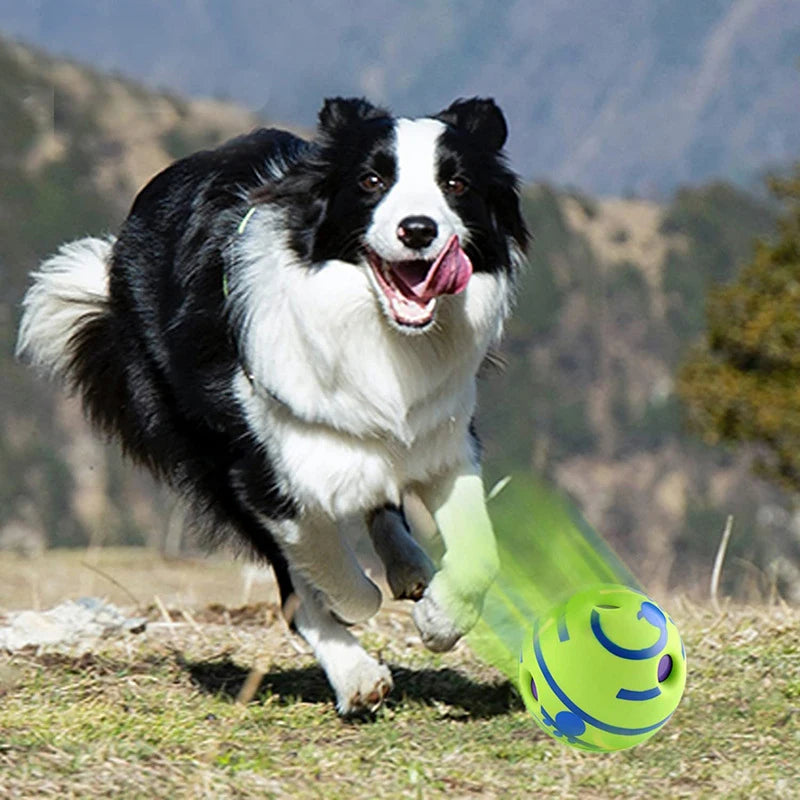Wobble Wag Giggle Ball Glow – Palla Interattiva Sonora e Luminosa per Cani