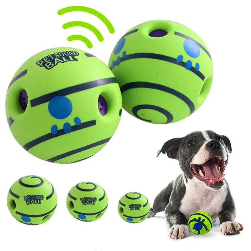 Wobble Wag Giggle Ball Glow – Palla Interattiva Sonora e Luminosa per Cani