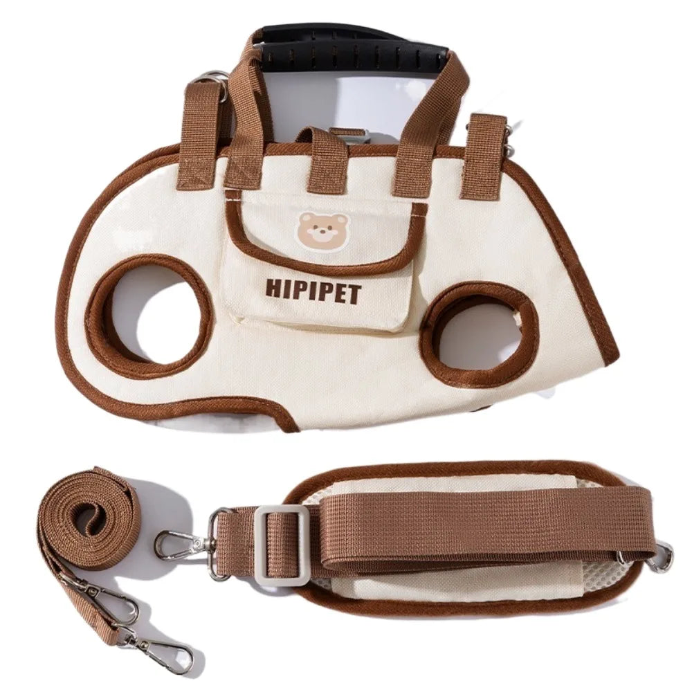 Zaino Trasportino Cane Multifunzionale Regolabile Traspirante e Lavabile ZampaViva